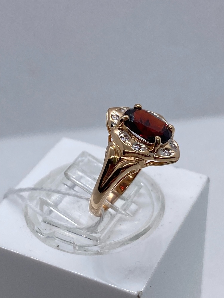 КОЛКМИ585 КОЛЬЦО С КАМНЯМИ (Au 585)