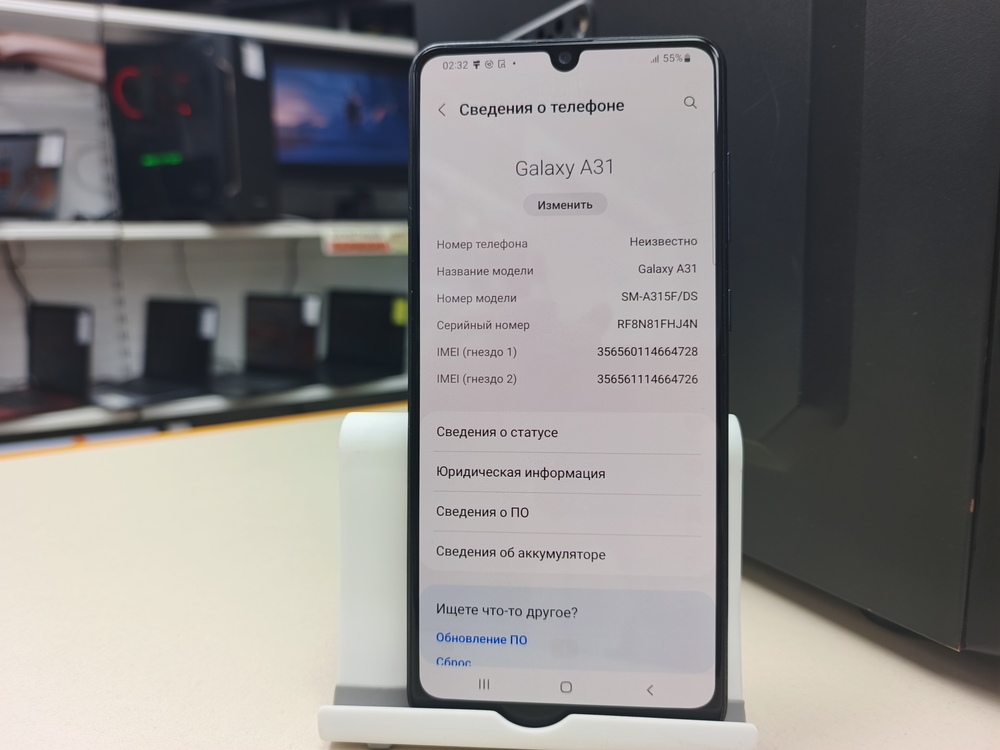 Смартфон Samsung Galaxy A31 4/64