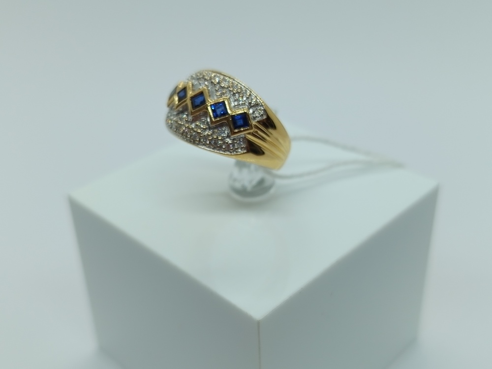 КОЛЬЦО БРИЛЛИАНТ Au 585