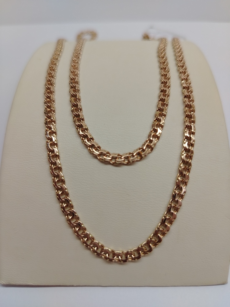 ЦЕПЬ ПОЛНОВЕСНАЯ Бисмарк (Au 585)