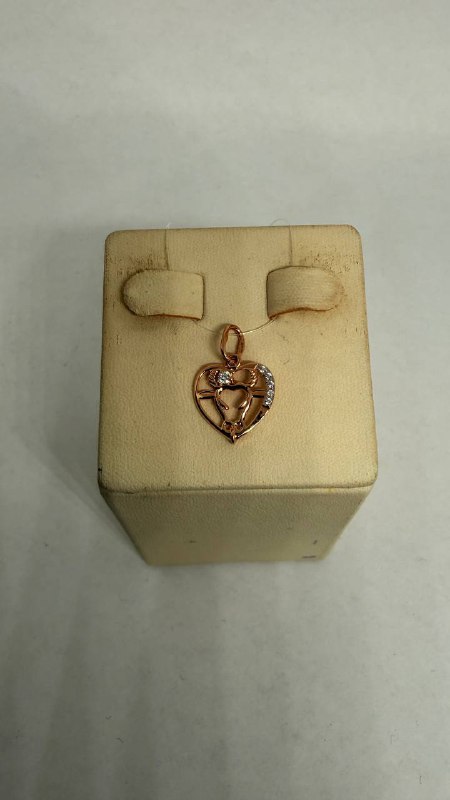 ПОДВЕСКА ЗНАК ЗОДИАКА ТЕЛЕЦ (Au 585)