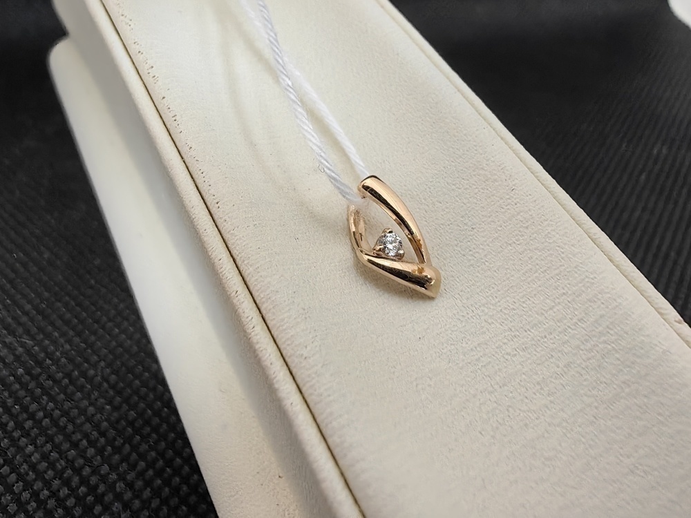 ПОДВЕСКА БРИЛЛИАНТ Au 585