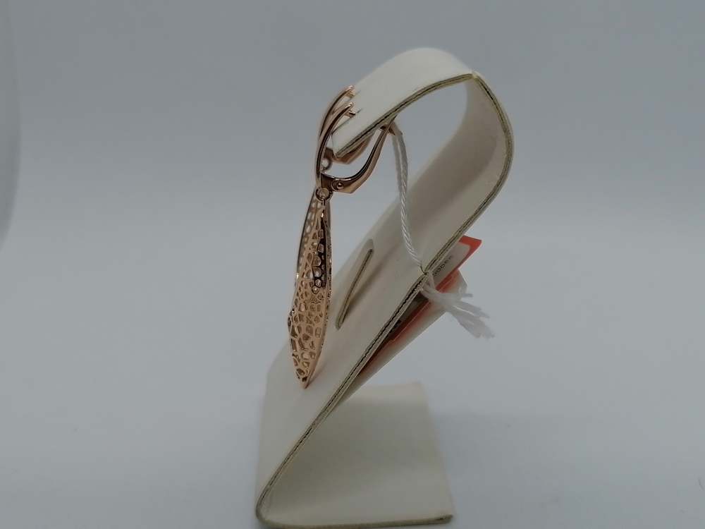 СЕРЬГИ БЕЗ КАМНЯ (Au 585)