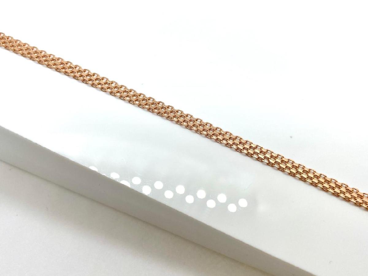 ББ4Я140А2-А51 БРАСЛЕТ ПОЛНОВЕСНЫЙ Бисмарк машинный (Au 585)