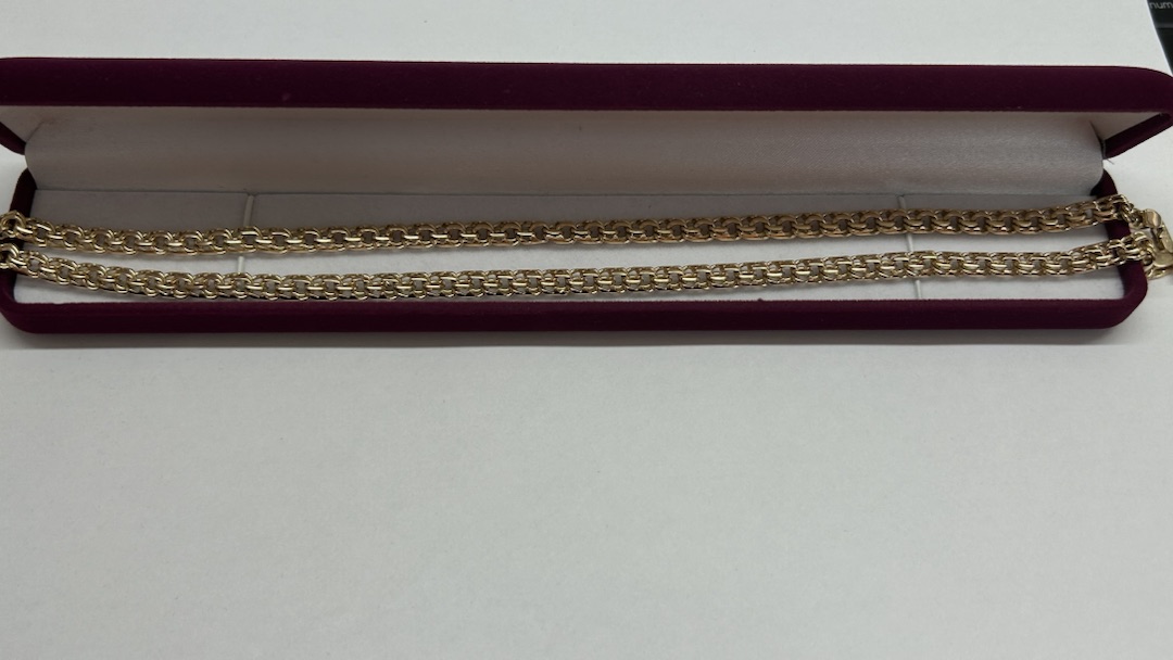 ЦЛБС585 ЦЕПЬ ПОЛНОВЕСНАЯ Бисмарк (Au 585)