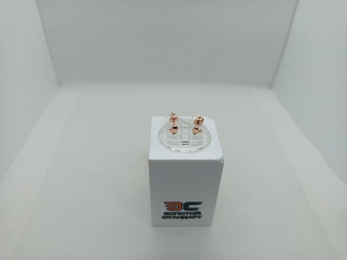 СПУС585 СЕРЬГИ ПУСЕТЫ (Au 585)