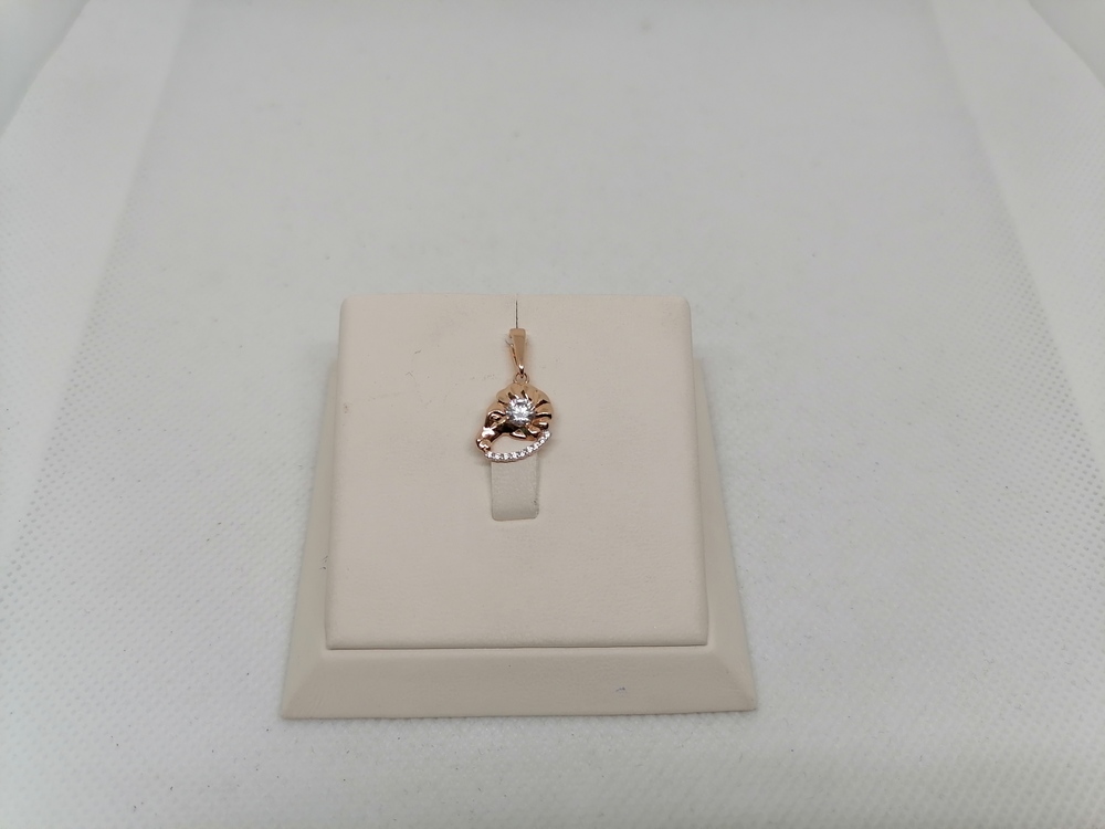 ПОДВЕСКА С КАМНЯМИ (Au 585)