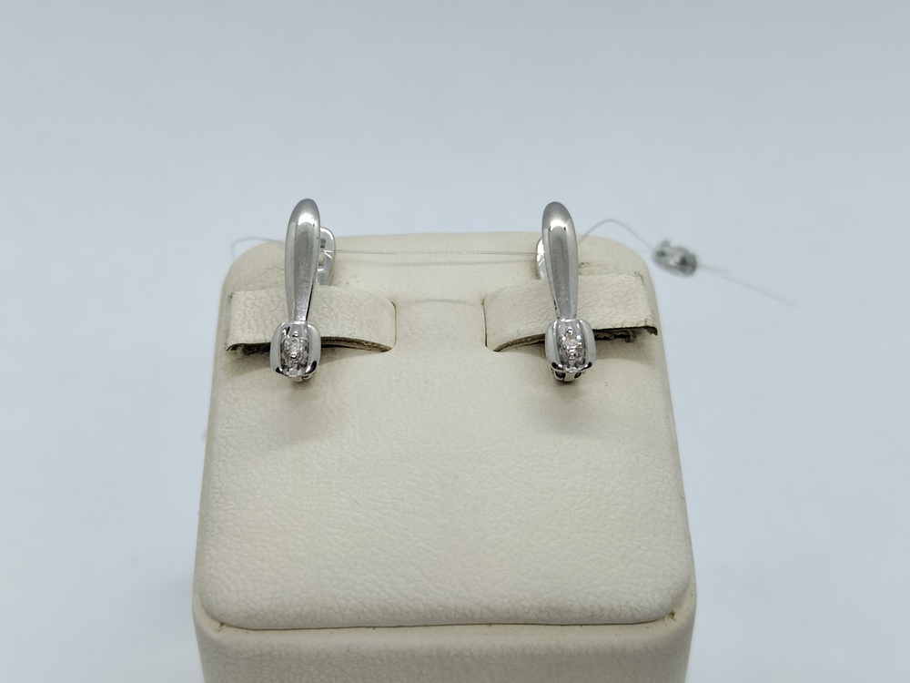 СЕРЬГИ БРИЛЛИАНТ (Ag 925)