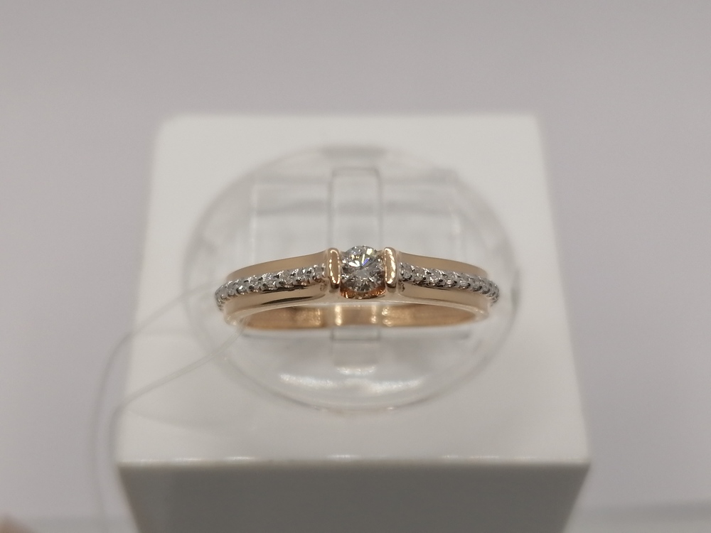 КОЛЬЦО БРИЛЛИАНТ (Au 585)