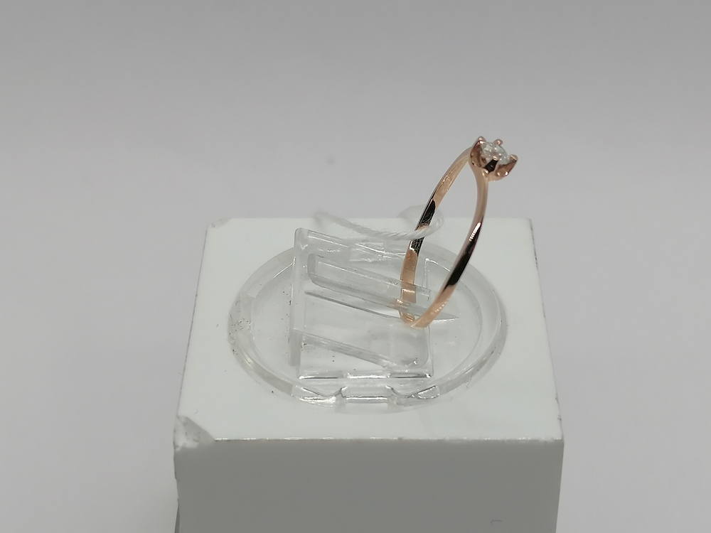 КОЛЬЦО БРИЛЛИАНТ Au 585