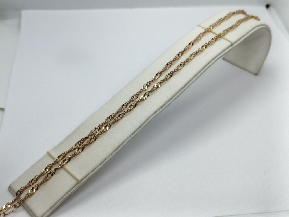 ЦЛСИ585 ЦЕПЬ ПОЛНОВЕСНАЯ Сингапур (Au 585)