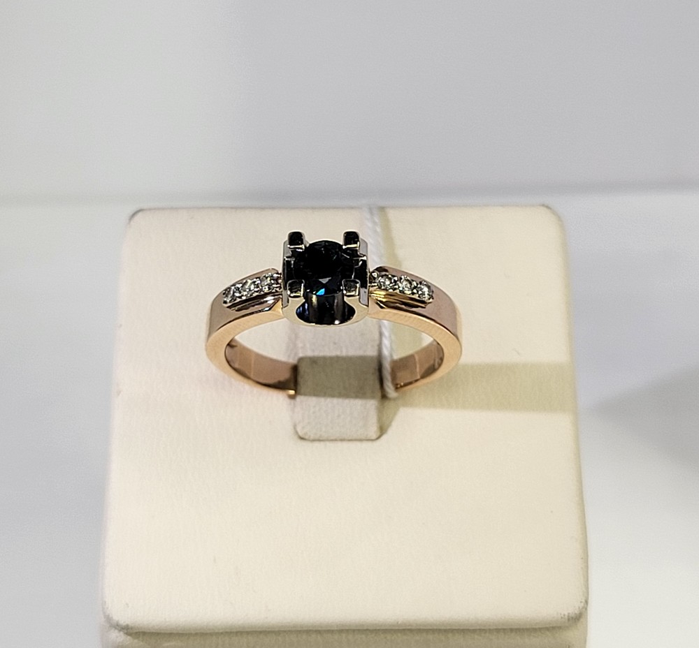 КОЛЬЦО БРИЛЛИАНТ Au 585