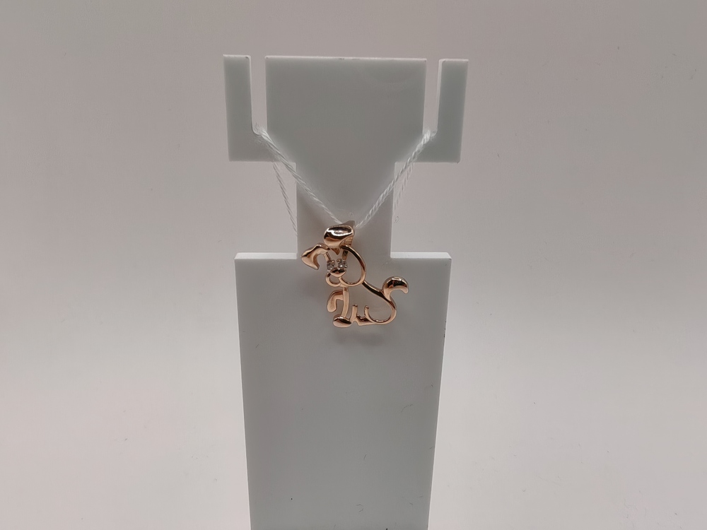 ПОДКМИ585 ПОДВЕСКА С КАМНЯМИ (Au 585)