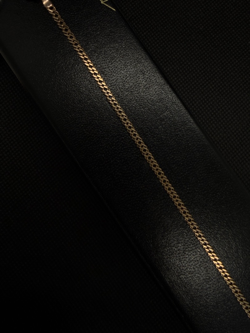 БРАСЛЕТ ПОЛНОВЕСНЫЙ Ромб двойной Au 585