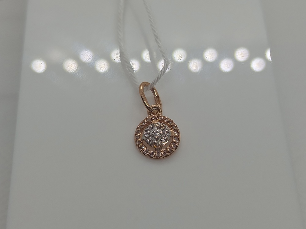 ПОДВЕСКА С КАМНЯМИ (Au 585)