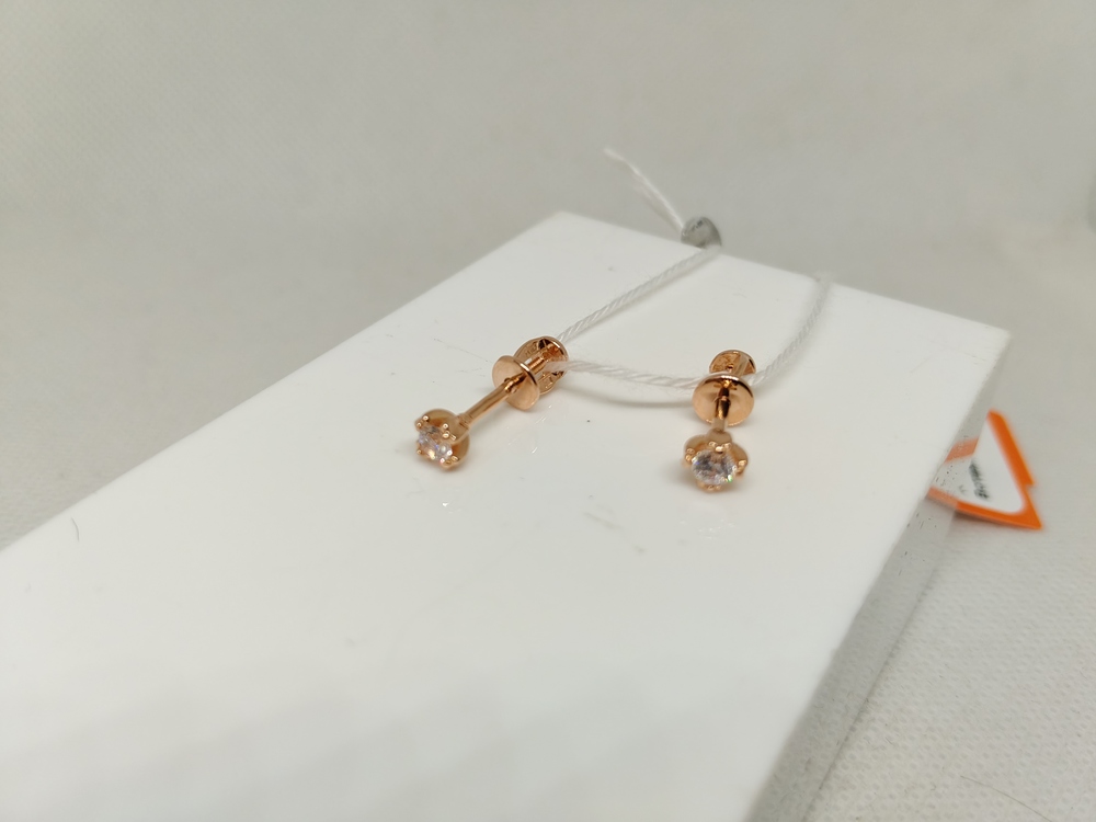 СЕРЬГИ ПУСЕТЫ (Au 585)