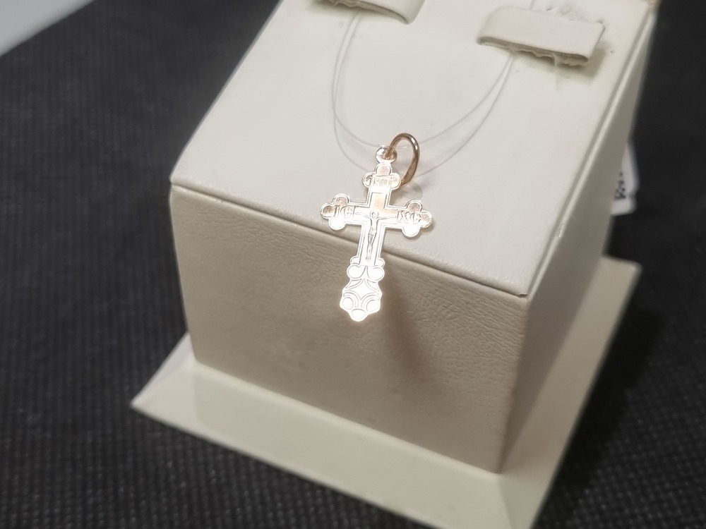 ПОДВЕСКА КРЕСТ (Au 585)