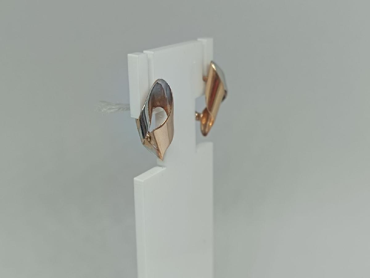 СЕРЬГИ БЕЗ КАМНЯ (Au 585)