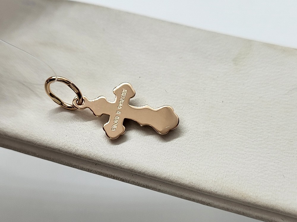 ПОДВЕСКА КРЕСТ без камня (Au 585)