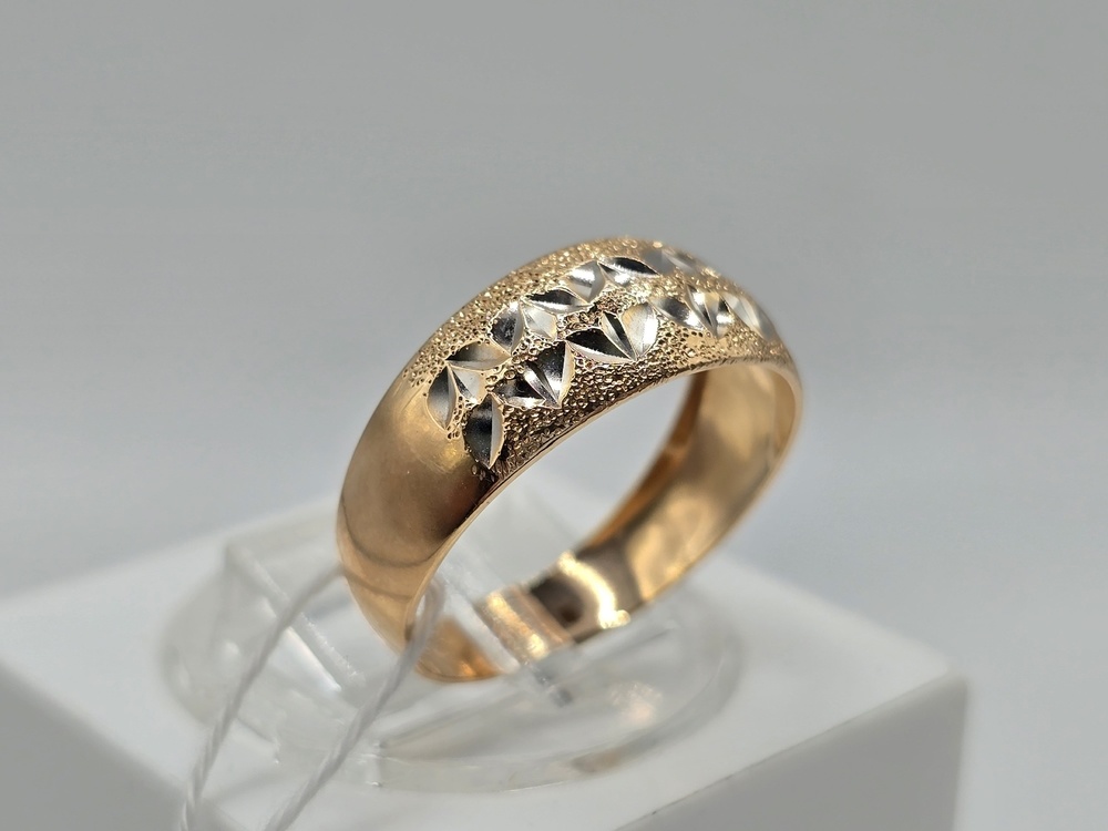 КОЛБКМ585 КОЛЬЦО БЕЗ КАМНЯ (Au 585)