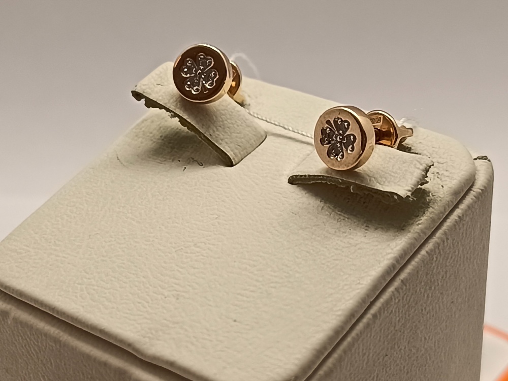 СЕРЬГИ ПУСЕТЫ (Au 585)