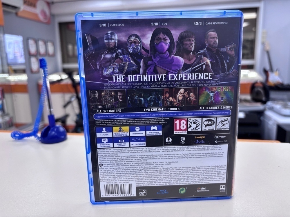 Игра Playstation 4 Mortal Kombat 11 Ultimate