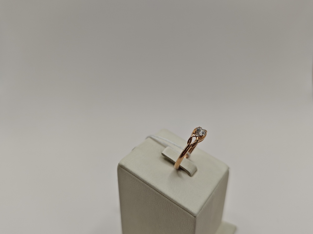 КОЛКМ585 КОЛЬЦО С КАМНЕМ (Au 585)