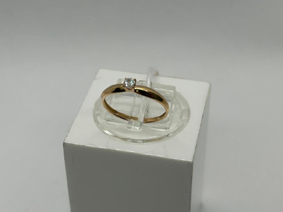 КОЛЬЦО С КАМНЕМ (Au 585)