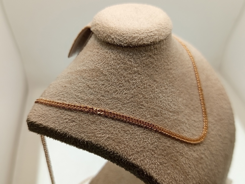 ЦЕПЬ ПОЛНОВЕСНАЯ Ромб двойной (Au 585)