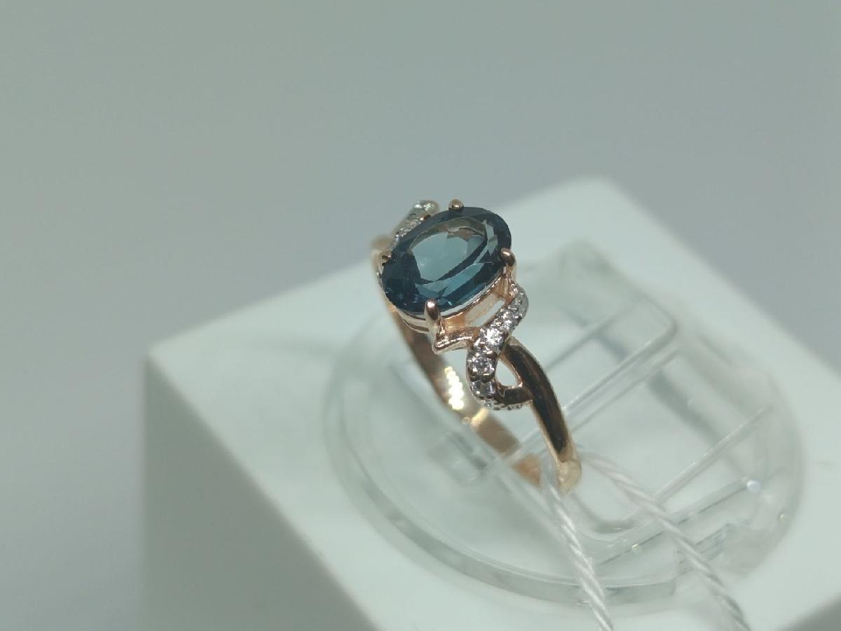 КОЛКМИ585 КОЛЬЦО С КАМНЯМИ (Au 585)