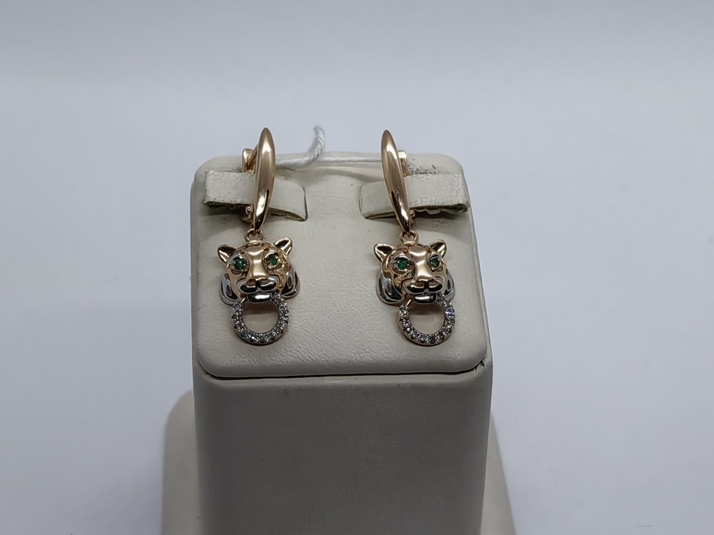 СЕРЬГИ БРИЛЛИАНТ (Au 585)