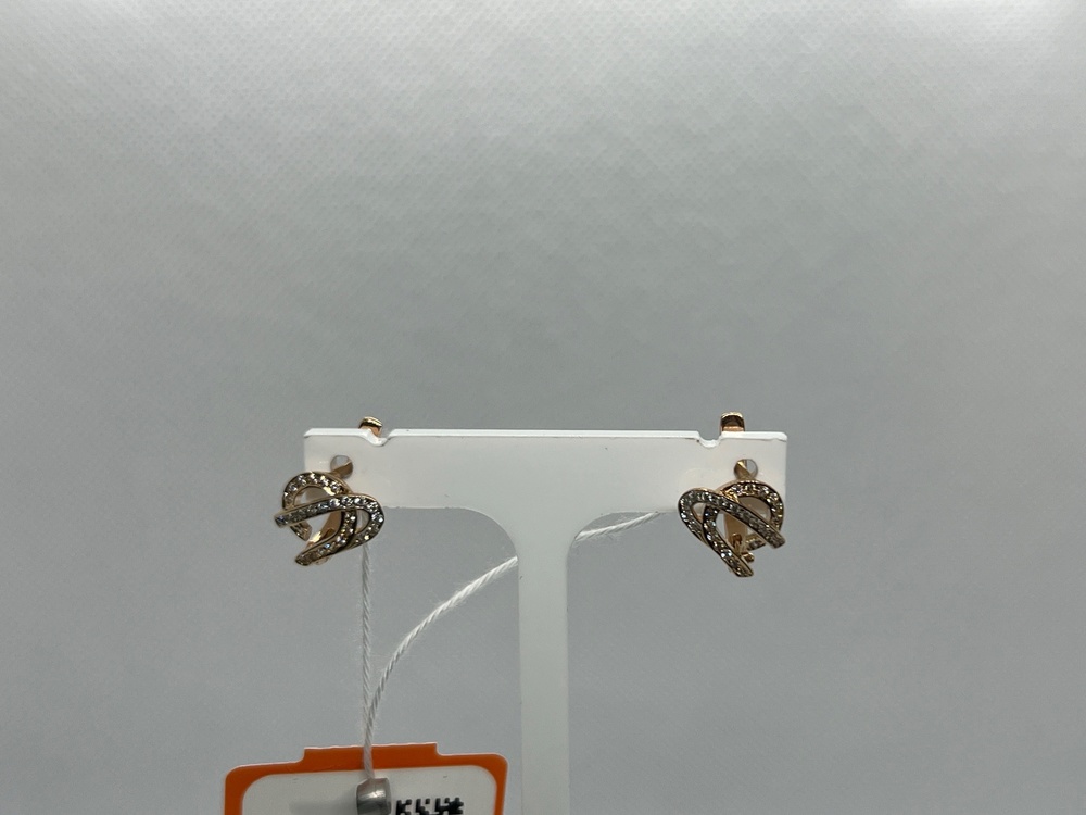 СЕРЬГИ С КАМНЯМИ (Au 585)