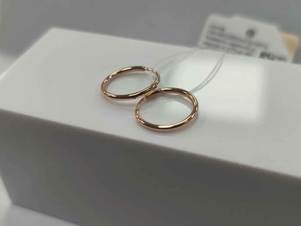 20771-10 СЕРЬГИ КОНГО (Au 585)