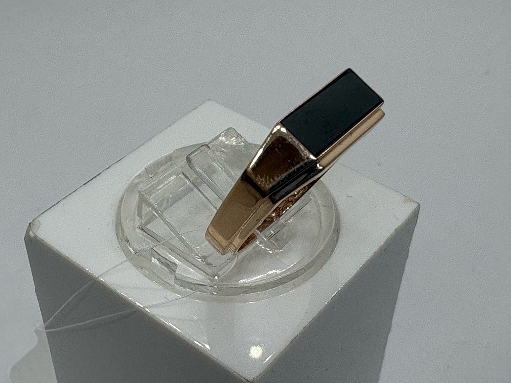 КОЛЬЦО ПЕЧАТКА с камнем (Au 585)