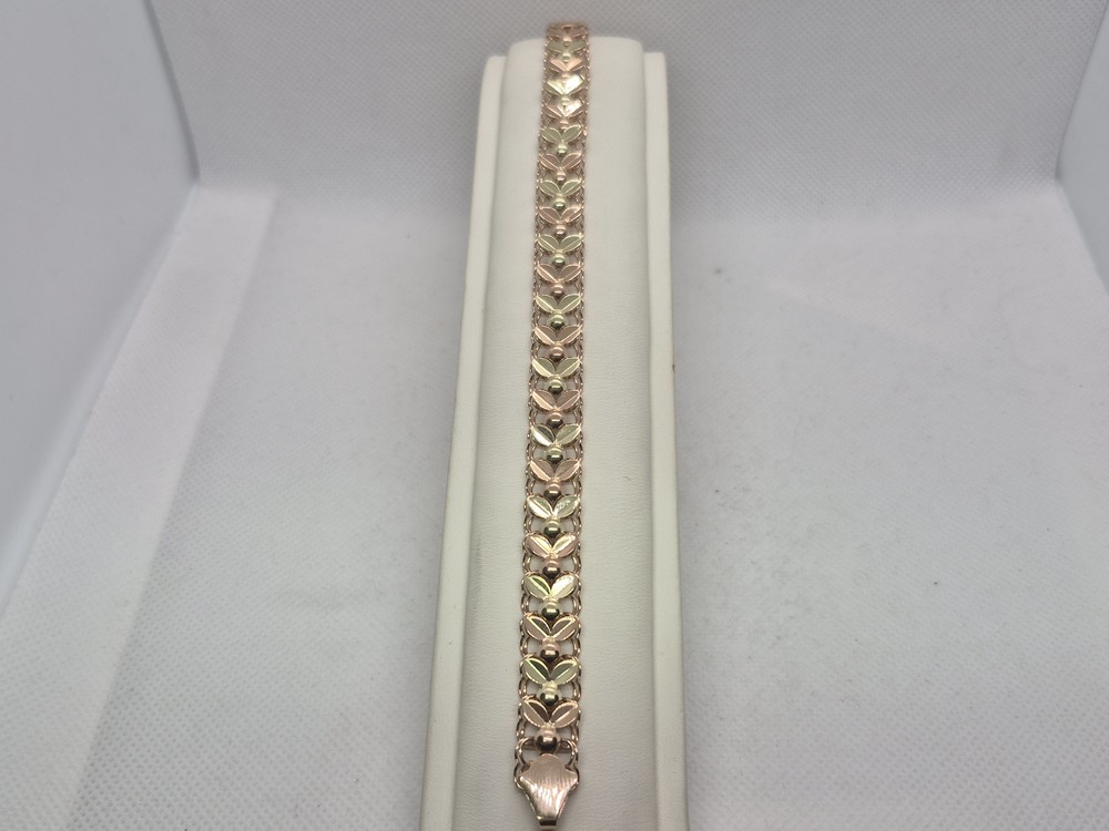 БРАСЛЕТ ПОЛНОВЕСНЫЙ Фантазия Au 585