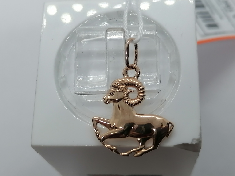 ПОДВЕСКА ЗНАК ЗОДИАКА ОВЕН Au 585