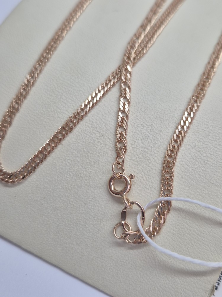 ЦЛР3585 ЦЕПЬ ПОЛНОВЕСНАЯ Ромб тройной (Au 585)