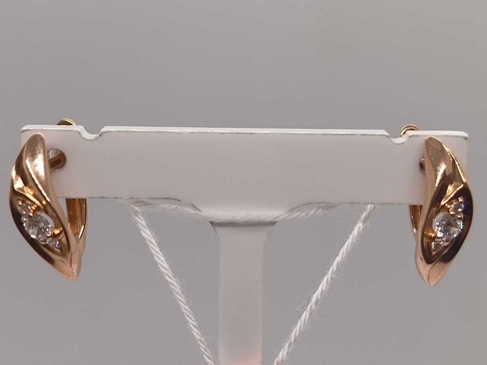 СЕРЬГИ С КАМНЯМИ (Au 585)