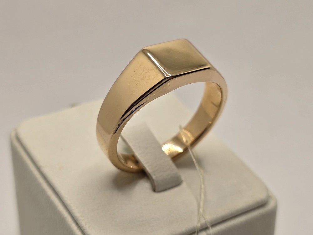 01-0061 КОЛЬЦО ПЕЧАТКА без камня (Au 585)