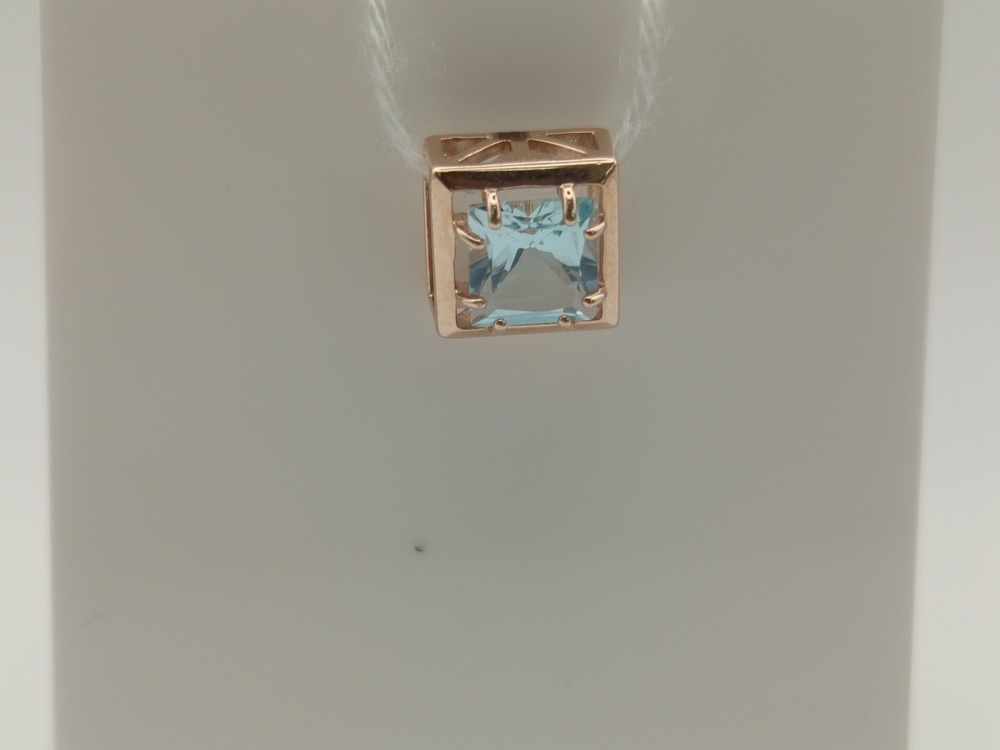 ПОДКМ585 ПОДВЕСКА С КАМНЕМ (Au 585)