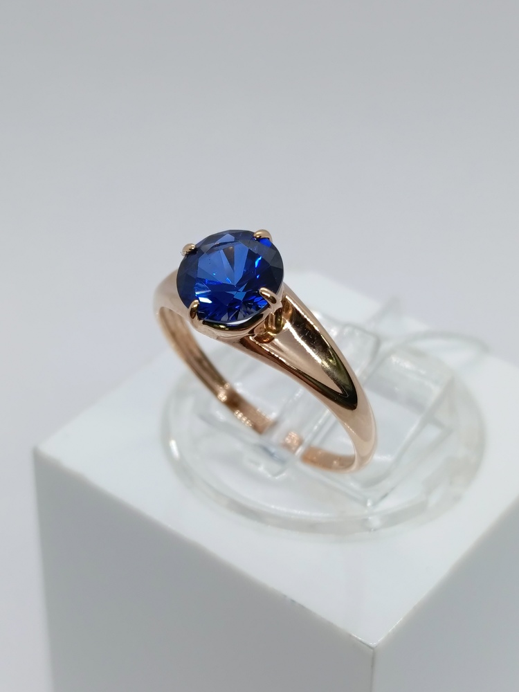 КОЛЬЦО С КАМНЕМ (Au 585)