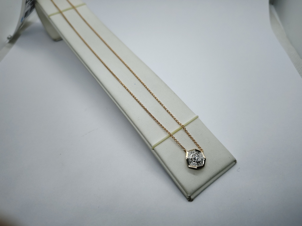 КОЛЬЕ БРИЛЛИАНТ (Au 585)