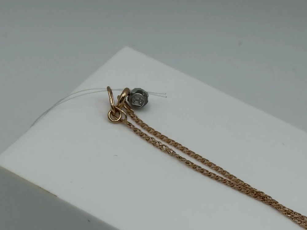 ЦЕПЬ ПОЛНОВЕСНАЯ Ромб двойной (Au 585)