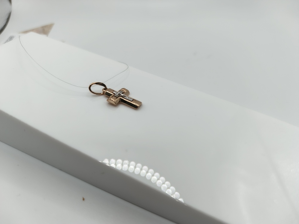 ПОДВЕСКА КРЕСТ (Au 585)