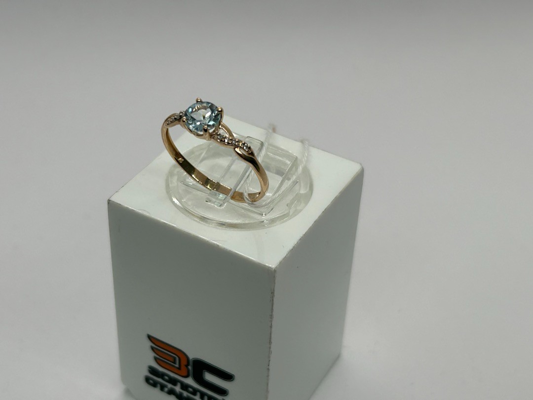 КОЛКМИ585 КОЛЬЦО С КАМНЯМИ (Au 585)