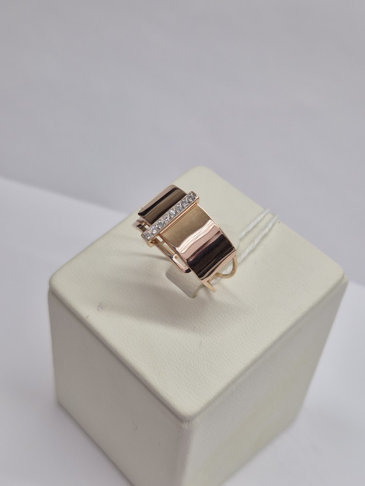 КОЛКМИ585 КОЛЬЦО С КАМНЯМИ (Au 585)