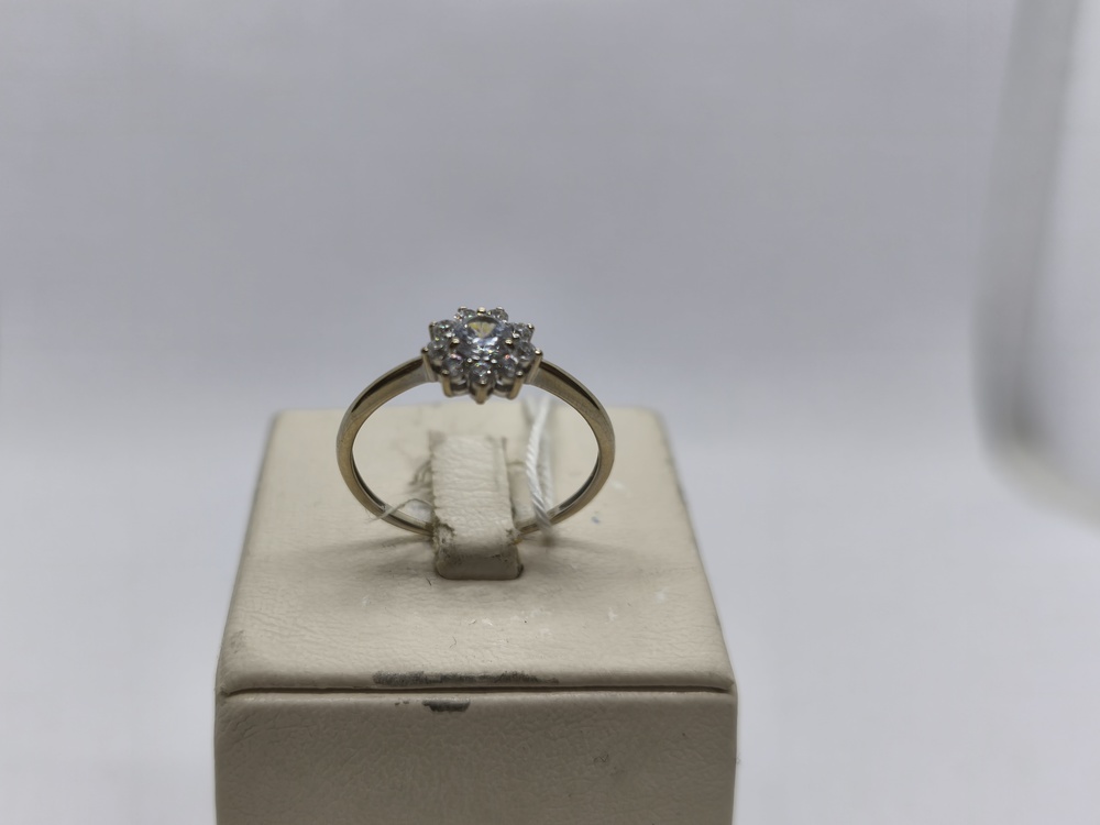 КОЛКМИ585 КОЛЬЦО С КАМНЯМИ (Au 585)