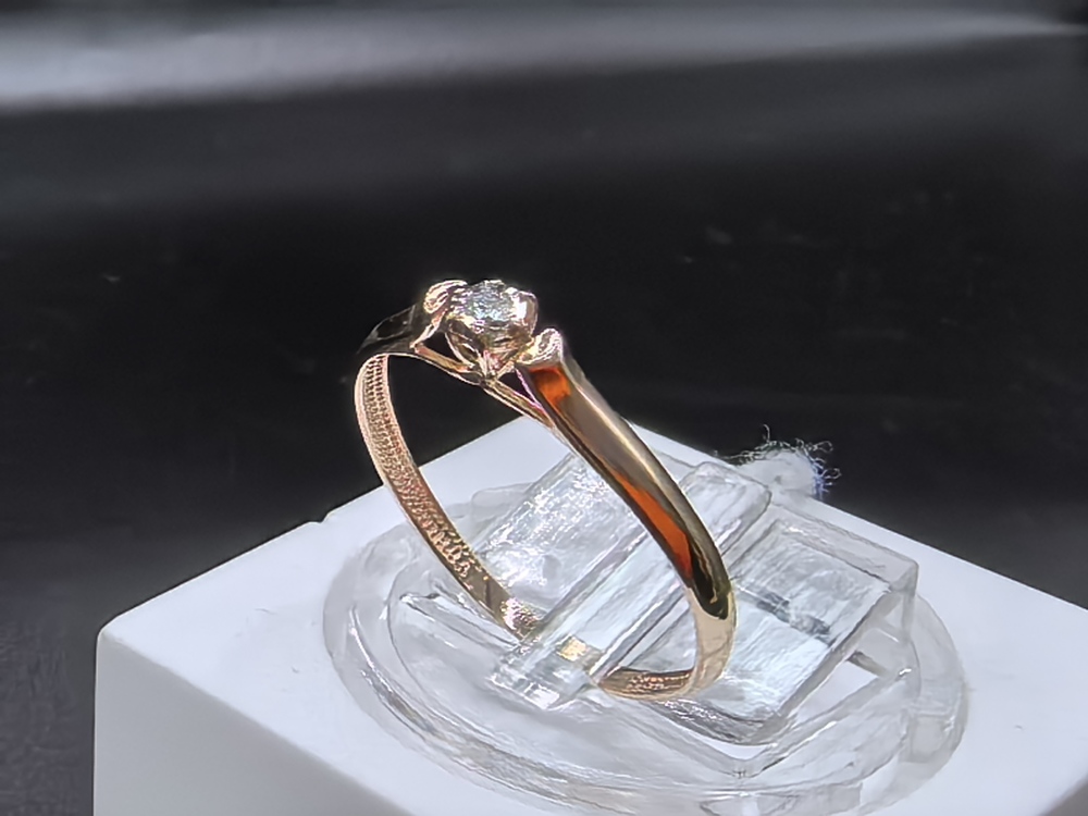 КОЛЬЦО БРИЛЛИАНТ Au 585