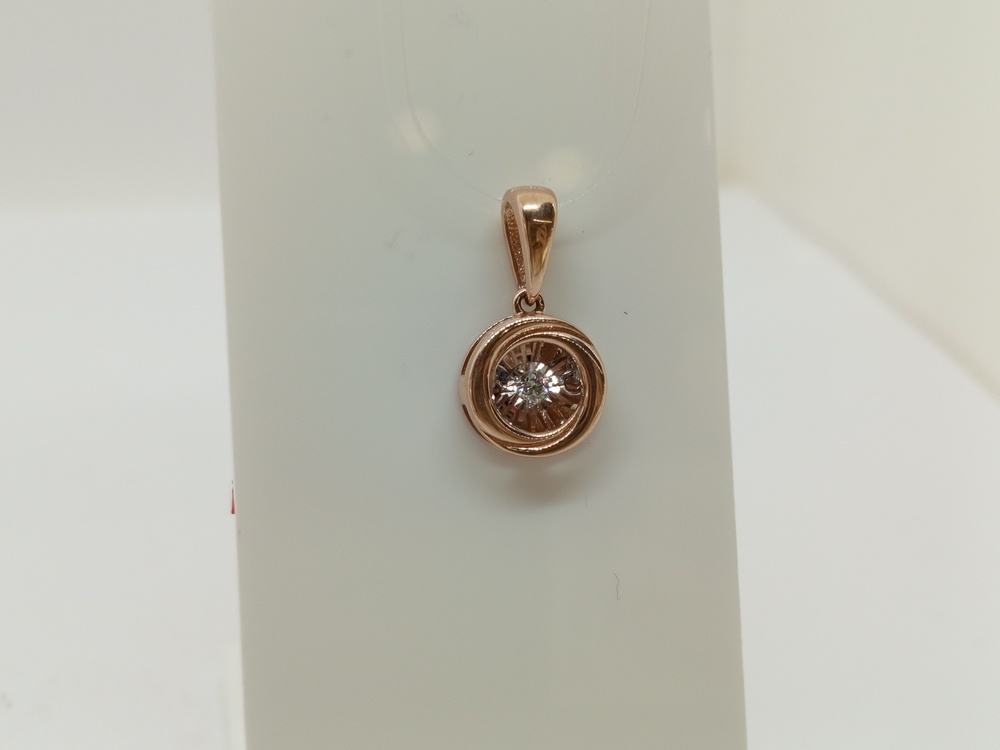 ПОДВЕСКА БРИЛЛИАНТ (Au 585)