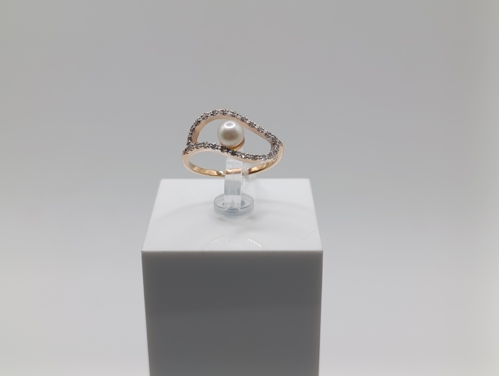 КОЛКМИ585 КОЛЬЦО С КАМНЯМИ (Au 585)